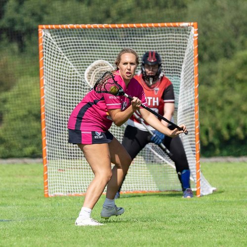 FORZA Lacrosse Goals | Pop-Up or Regulation & FIL Standard Lacrosse Goals for Practice, Professional Games or Backyard Use [3 Style Options] (Regulation Goal [3mm], Single)