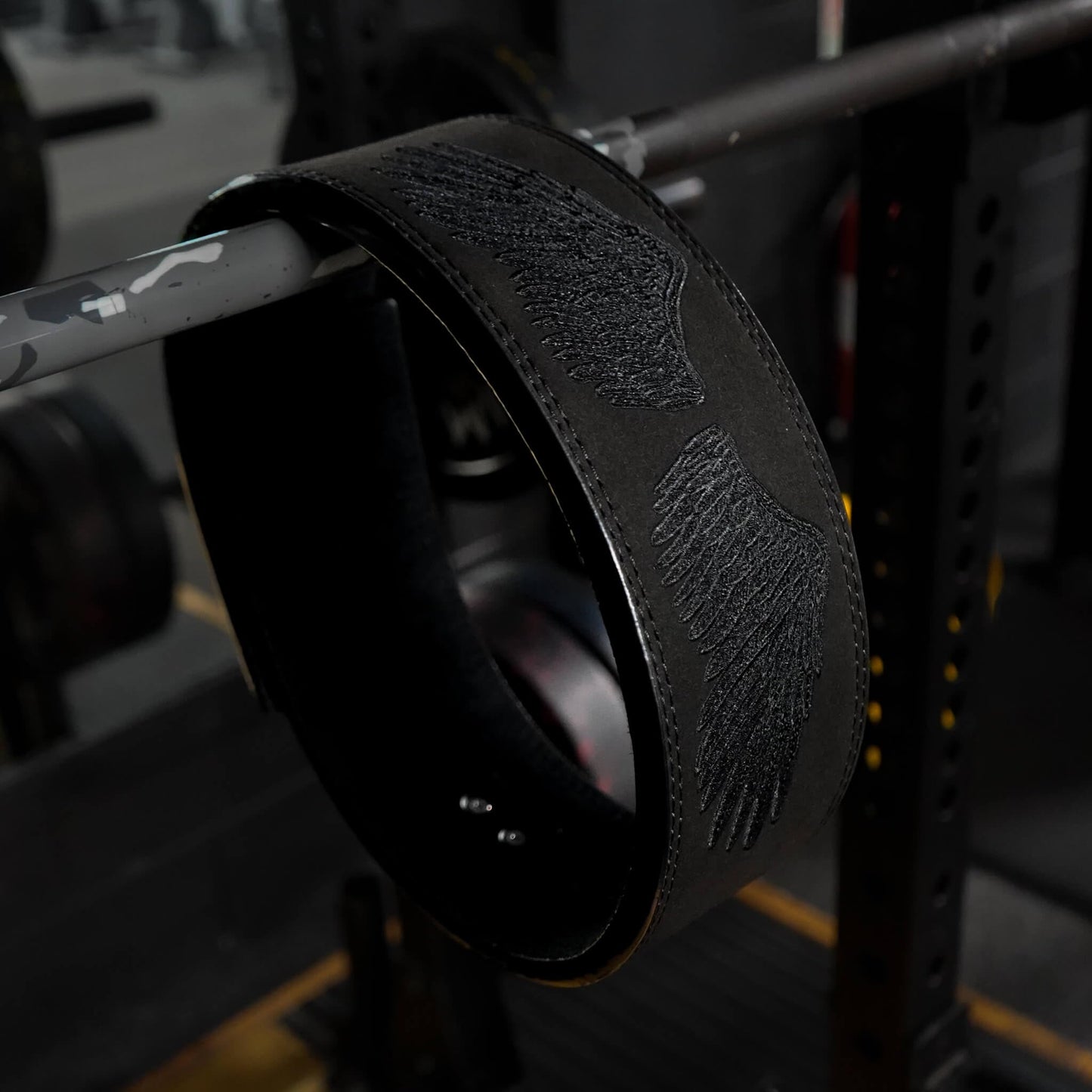 Katamu Wings Premium Weightlifting Belt - Lever Weightlifting Belt - Men and Womens Power Lifting Belt - Leather (Medium)