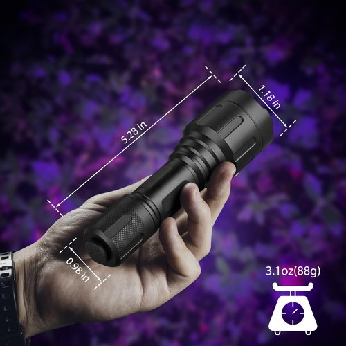 SAOPRKLER Blood Tracking Light Flashlight High Definition Deer Hunting Blood Trail Flashlight for Men's Hunt,Perfect Deer Hunting Gear/Hunt Accessory Lights