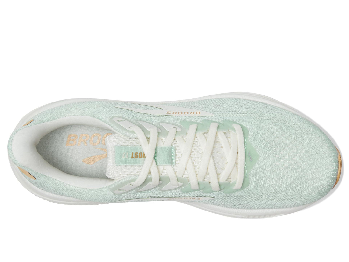 Brooks Women's Ghost 17 Honeydew/Coconut/Taffy 7.5 Medium