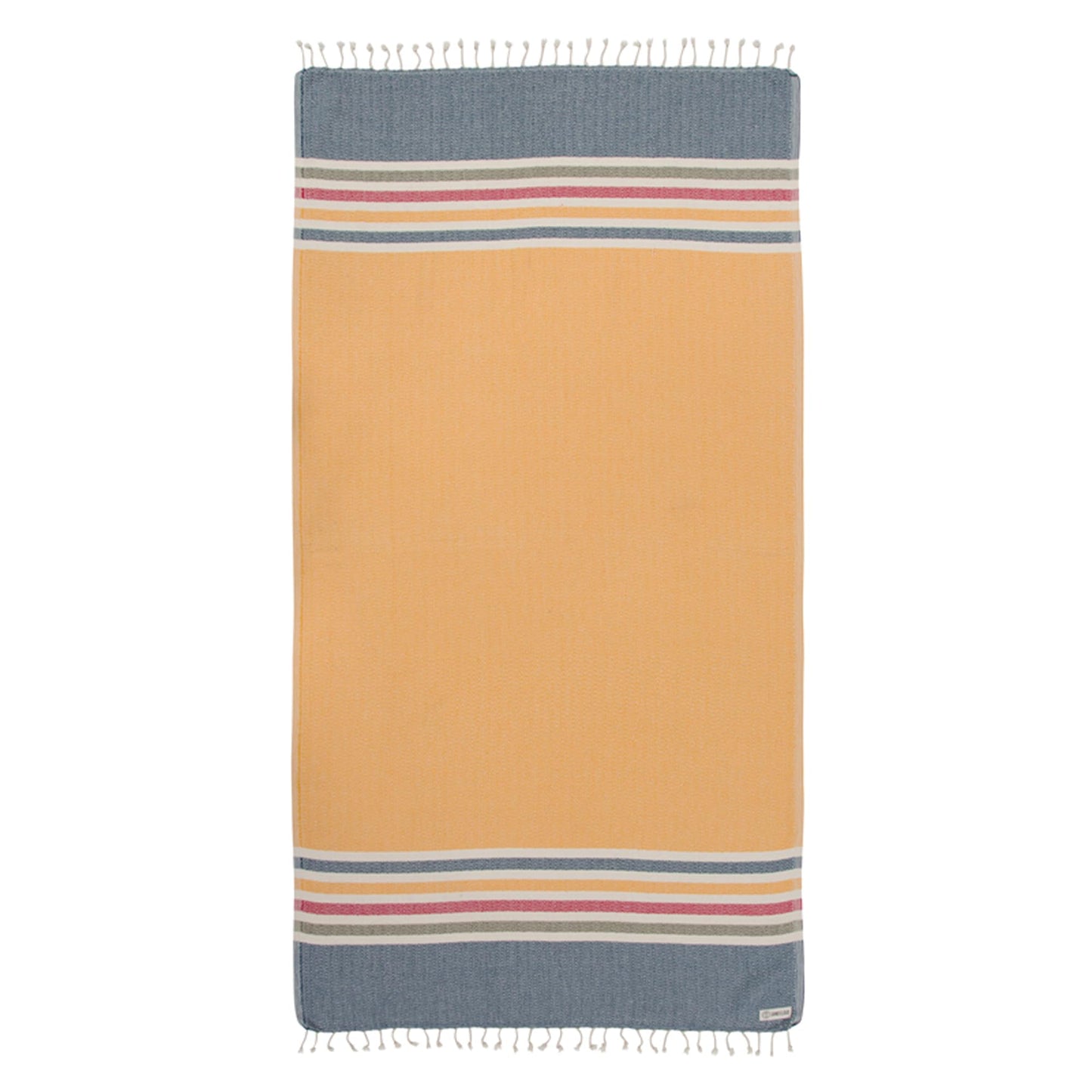 Sand Cloud Turkish Beach Towel - Sand Resistant - Fast Drying -100% Certified Organic Turkish Cotton Yarn - Great for Beach Bath or as a Blanket - As Seen on Shark Tank - Chains (Honey)