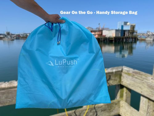 LUPUSH Crab Ring Trap Kit 2 Sets – Heavy-Duty Crab Net with 100ft Rope, Bait Bag, Clip & Ruler – 24” Stainless Steel Two-Ring Crab Trap for Dock & Pier Crabbing – Complete Recreational Crabbing Gear