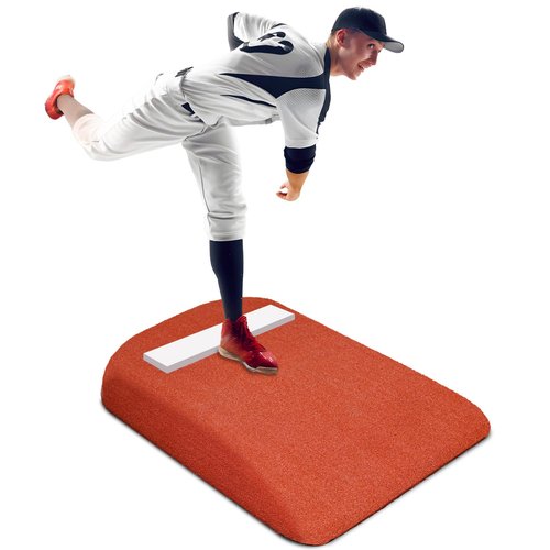 NaxKizo 2025 Upgraded Portable Pitching Mound for Baseball, Pitchers Mound Baseball with High Density EVA Bottom and Antifade Turf, 42 x 34 x 5 Inch Youth Pitching Mound