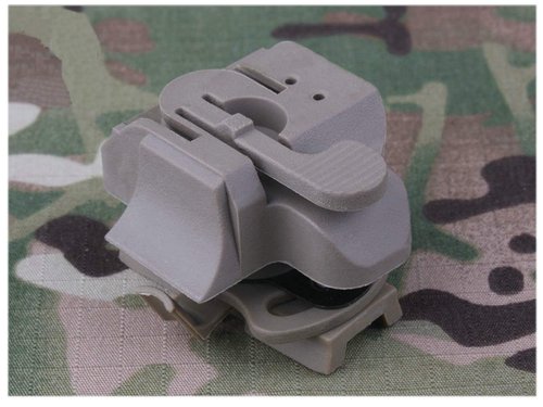 Paintball Equipment Emerson HL1-A Helmet Light Mount For:FAST Helmet (Black)
