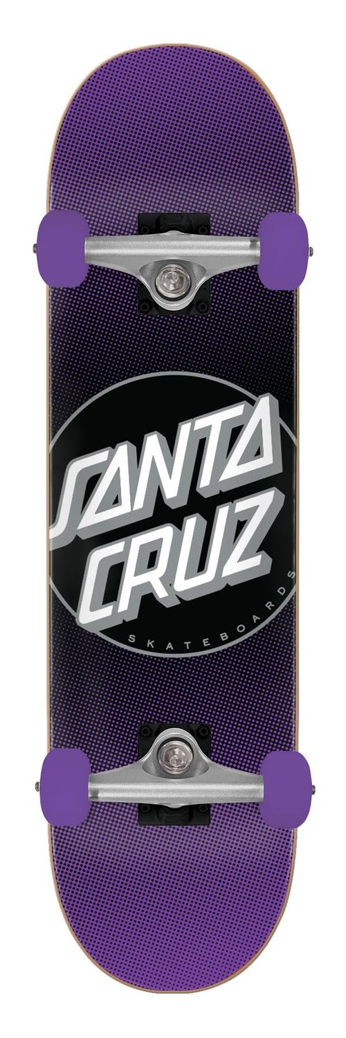 SANTA CRUZ Complete Other Dot Gradient Skateboard, 8.00" x 31.25"