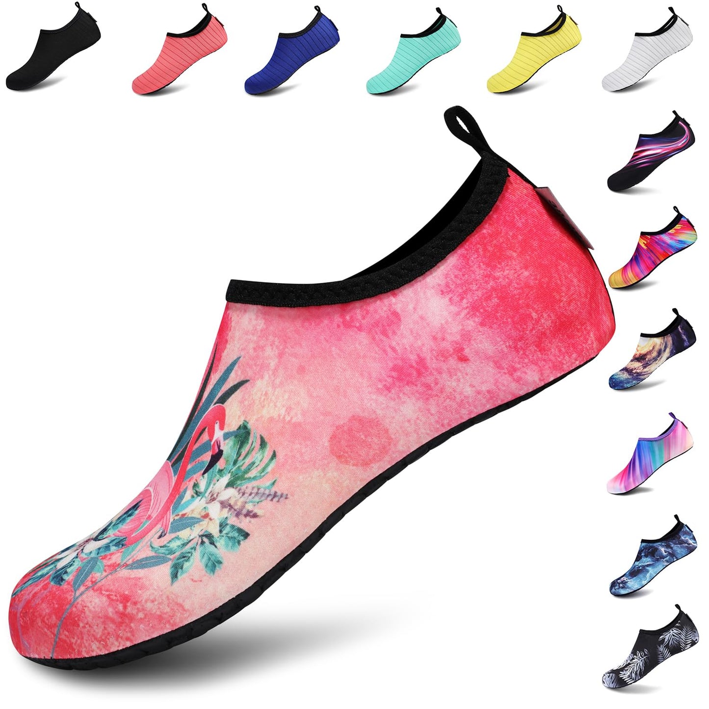 VIFUUR Water Sports Unisex Shoes Flaming Bird - 5.5-6.5 W US/ 4.5-5.5 M US (36-37)