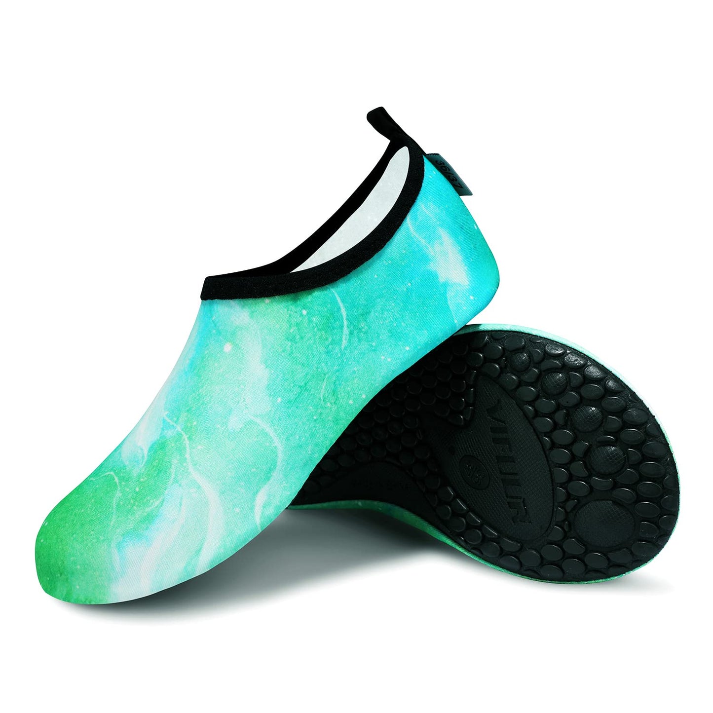 VIFUUR Water Sports Unisex Shoes Marble Green - 9-10 W US / 7.5-8.5 M US (40-41)