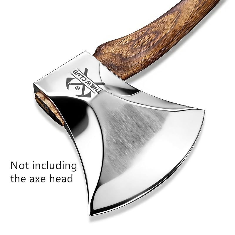 32.8-Inch Hickory Axe Handle Replacement Kit with Wedges - Includes 1 Wooden + 2 Steel Wedges (Variation of THIS listing: 32.8 Inch)