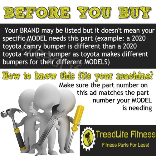 TreadLife Fitness Drive Belt - Compatible with Proform Treadmills - Part Number 292525 - Comes with Free Treadmill Lube!!
