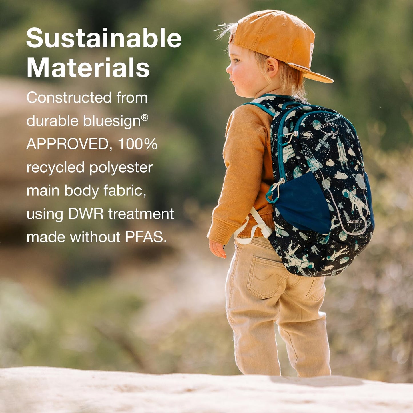 Osprey Daylite Jr. Kids' Commuter Backpack, Orange Dawn/Bazan