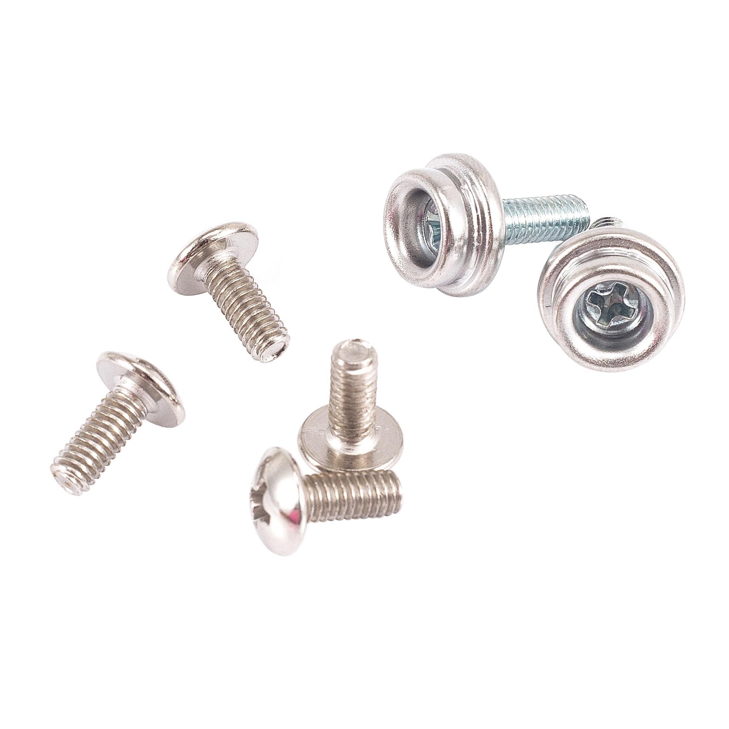 LJHYSD Helmet Mask Screw Kit Football Helmet Screws Universal Facemask Hardware Kit Stainless Steel Football Baseball Ice Hockey Sport Helmet Repair Kit for Youth Baseball Helmet,6 Pcs