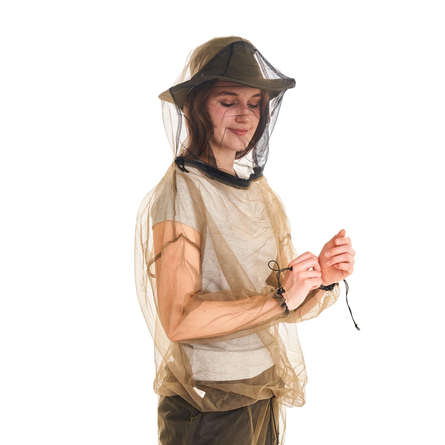 Coghlan's Bug Jacket - Mosquito and Insect Protection, Unisex, Ultra-Fine Mesh, Breathable, Lightweight, Adjustable Fit, for Camping, Hiking, Fishing & Outdoor Activities, Original, Medium