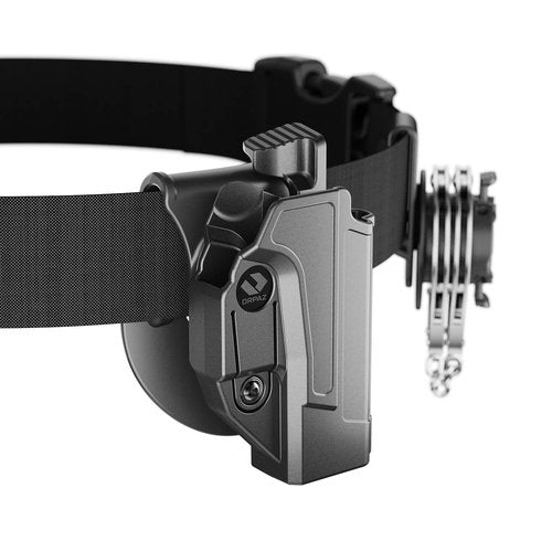 Orpaz C-Series S&W M&P 40 Holster Compatible with S&W M&P 40 Right-Hand OWB Holster, Level II Retention, Paddle Holster - Unisex - Will Secure Your Handgun with a Tactical Appearance