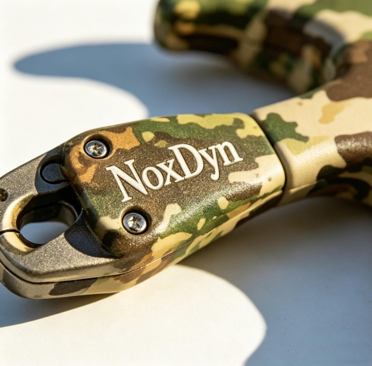 NoxDyn Archery Bow Release for Compound Bow, 4-Finger Adjustable Sensitivity Thumb Release Aid, 360° Rotatable Head for Hunting and Target Practice