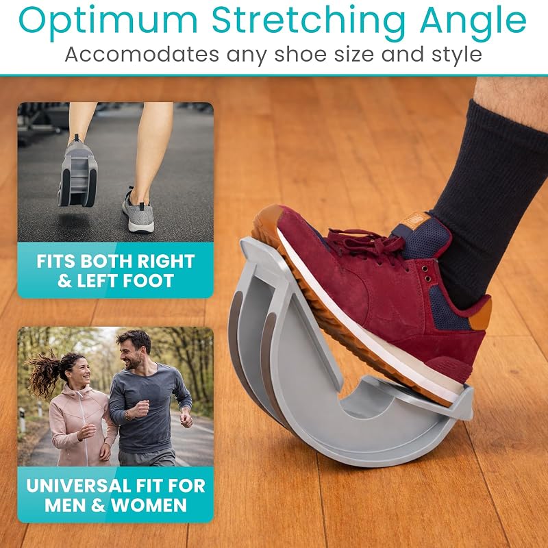 Vive Foot Rocker Calf Stretcher for Achilles Tendinitis and Heel Pain