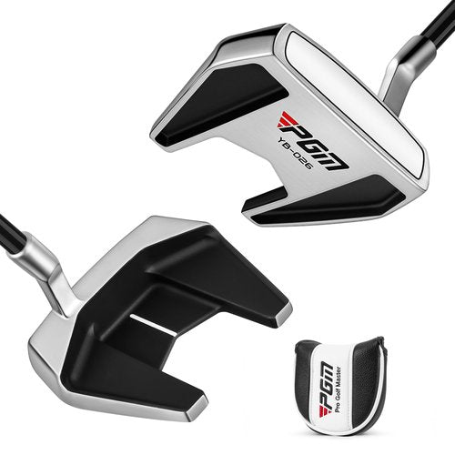PGM Golf Standing Putter - Single Club with Stable Low Center of Gravity, High Forgiveness Golf Club, with Alignment Aid - 34 inch