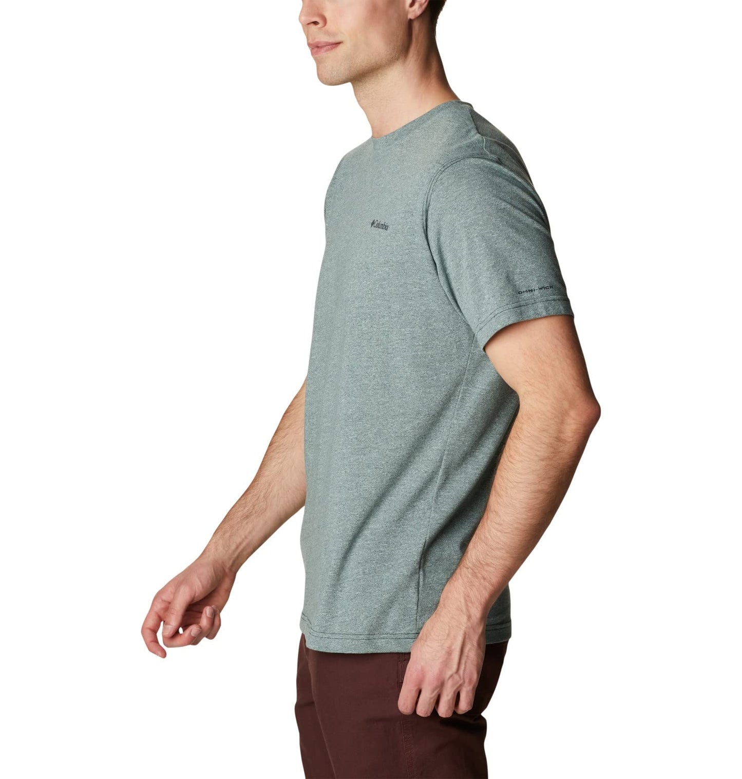 Columbia Men's Thistletown Hills Short Sleeve, Kelp/Spruce, 4X Big