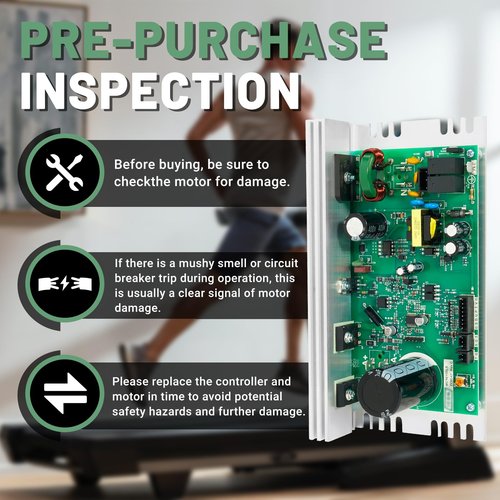 VORGENS MC1618DLS 386762 Treadmill Control Board, Compatible with Icon|Proform|NordicTrack Treadmill Motor Board #Replace ZC0547 Treadmill Motor Controller 398056 386816 398076 (Black Sockets)