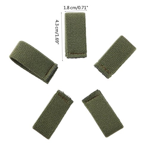 5pcs Waist Belt Loop Adult Unisex Clothing Accessories Nylon Belt Loop for Adult Waist Belt Supplies