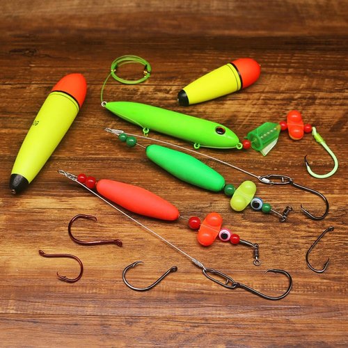 Catfish Hook Set Offset Octopus Circle & Baitholder Hooks 100-Pack Assorted Sizes 8/0 to 2/0 –Fishing Accessories (Catfish Hook Set -100 Pack Assorted)