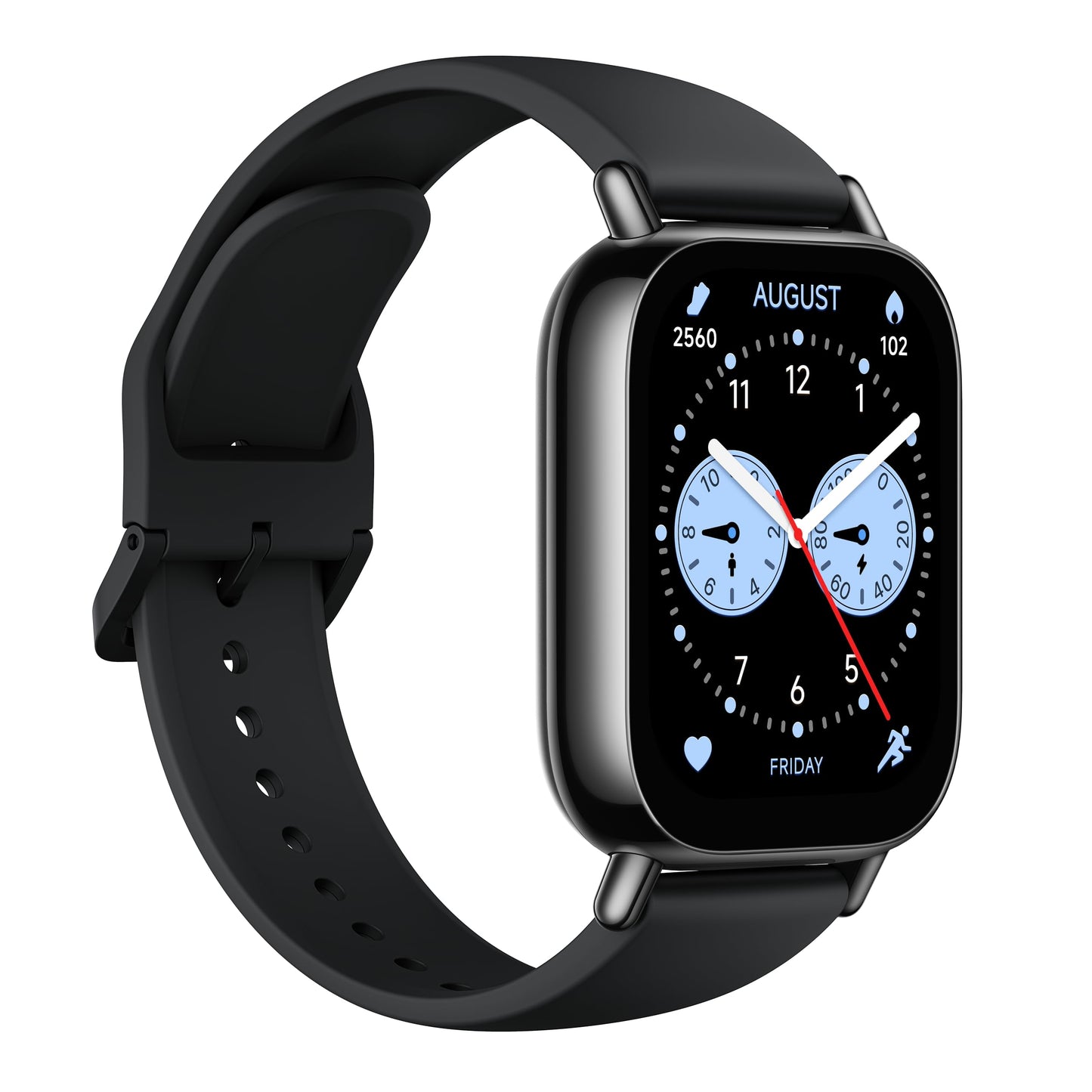 XIAOMI Redmi Watch 5 Lite Global 1.96" Amoled Up to 18 Days Battery GNSS Dual Mic 150+ Workout Modes 5ATM Water Resistance Heart Rate Sensor (Black)