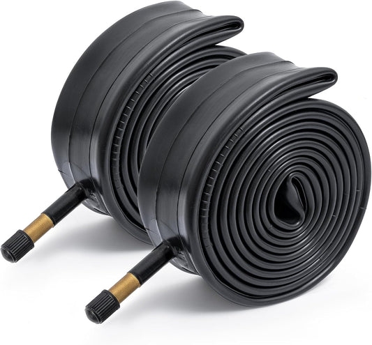 26x1.75/1.95/2.0/2.10/2.125 Inch AV48mm Bike Tubes 26" Replacement Bicycle Inner Tubes (2 PCS) Reliable 26 x 1.75-2.125 Inner Tubes Schrader Valve for City/Road/Mountain/Cruiser Cycling Scenarios