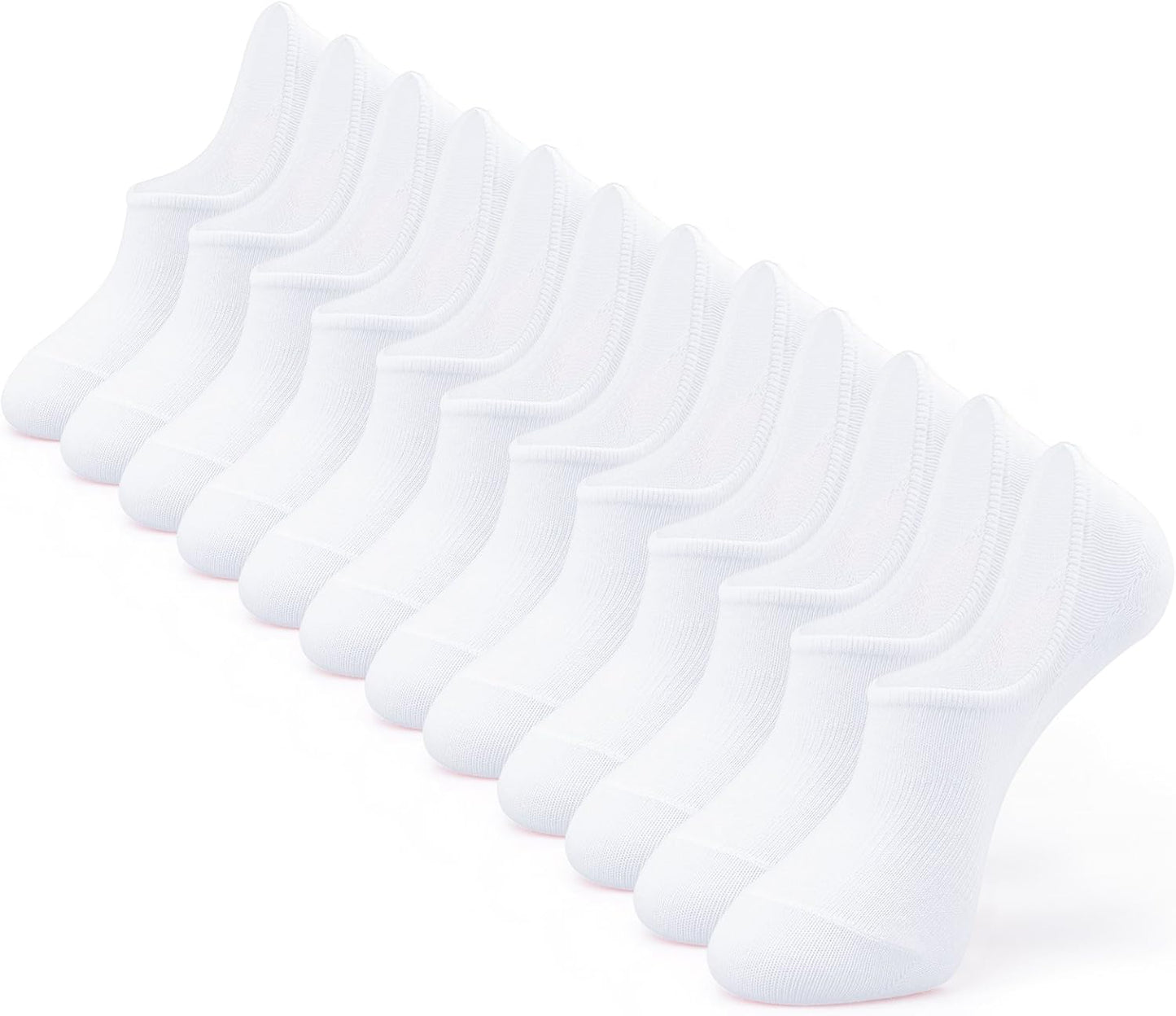 IDEGG No Show Socks Womens and Men Low Cut Ankle Short Anti-slid Athletic Running Novelty Casual Invisible Liner Socks