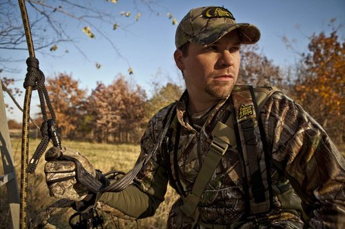 Hunter Safety System Non-Reflective Lifeline for Tree-Stand Hunting Safety Harness, Single