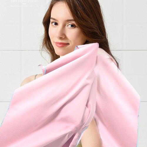 LERAO Gym Towels for Women,Workout Towels Quick Dry Towel,Yoga Towel for Hot Yoga Non Slip,Sweat Towel for Gym(2pcs,Pink)