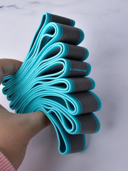 Stretch Strap with Loops, Exercise Elastic Band for Pilates Yoga Dance Gymnastics for Women & Men