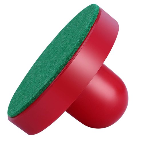 URATOT Air Hockey Accessories - Pushers, Pucks & Paddles (4 Pushers, 8 Red Pucks, 8 Green Pads)