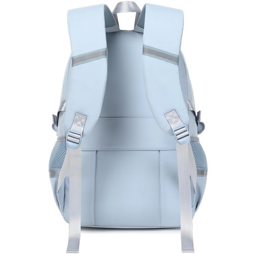abshoo Big Student Laptop Backpack For College Women Middle High School Teen Girls Bookbag Travel Daypack (LightsteelBlue)