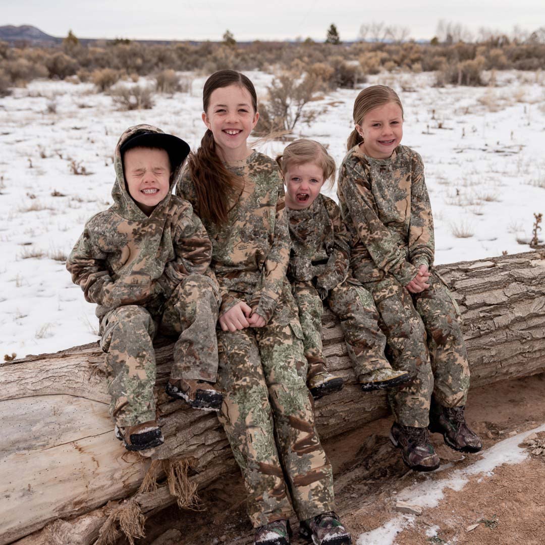 King's Camo Kids Six Pocket Classic Pants Realtree Edge (8, Realtree Edge)