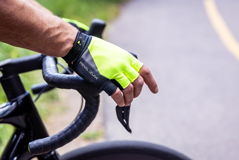 Pearl Izumi Elite Gel Bike Gloves for Men, Black, Size Large
