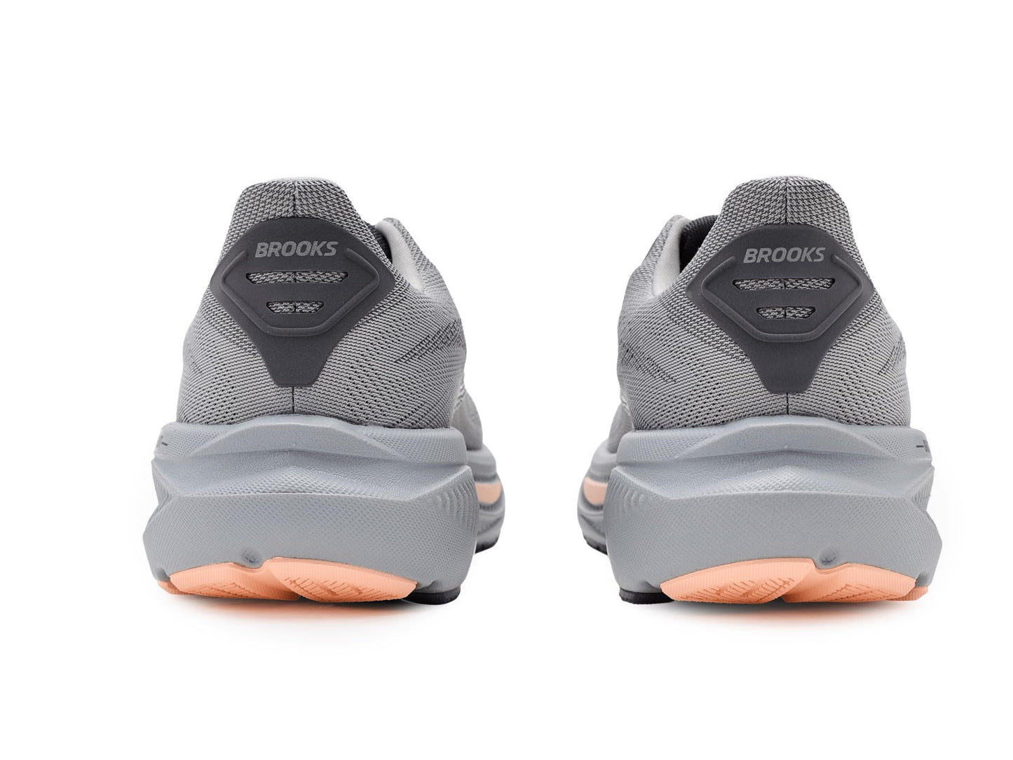 Brooks Women's Ghost 17 Alloy/Blackened Pearl/Peach 9.5 Medium