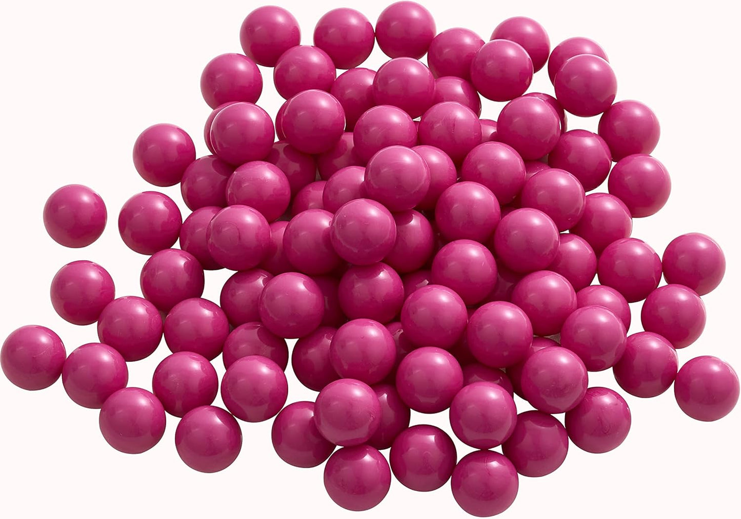 100 X .68 Cal Paintball Kinetic Rounds for Self Defense and Practice, Reusable .68 Caliber Paintball Ammo Solid Nylon Balls Projectile Fit for Byrna SD/LE/EP, Salt Supply S2 and T4E HDR68 (3.7 Grams)