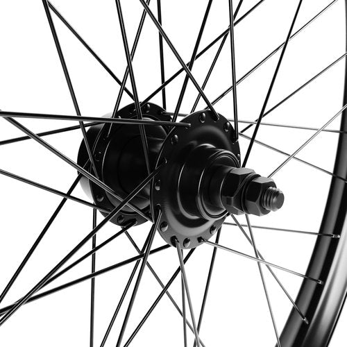 BBR Tuning Heavy Duty 12 Gauge 26Inch x 1.25 Inch Front Bike Rim - Bicycle Wheel - Mountain Bicicleta - Disc Brake Ready - Black