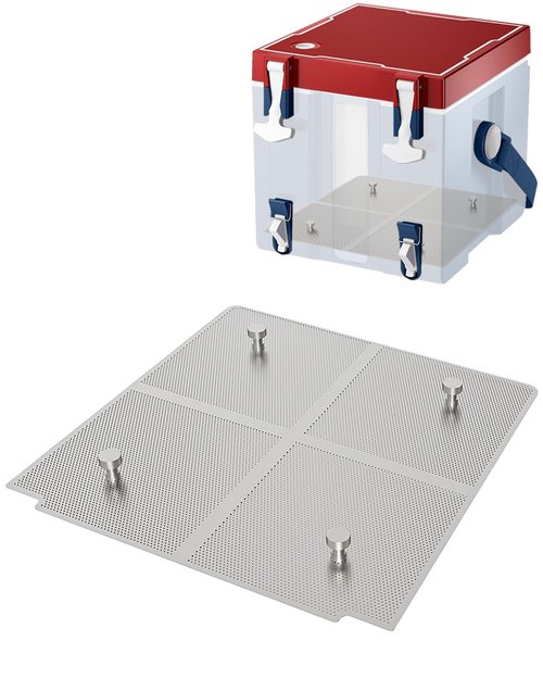 Tiga 304 Stainless Steel Chassis Strainer for RTIC Halftime Water Cooler 3 Gallon - Increases Filtration Area - Prevents Water Outlet from Clogging - Easy to Install - Accessories for RTIC Cooler