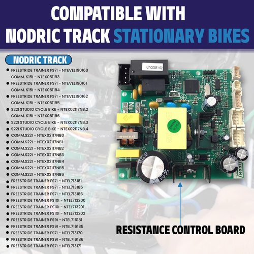 H.F Exchange Lower Motor Control Board Controller 412766 Works W Stationary Bike