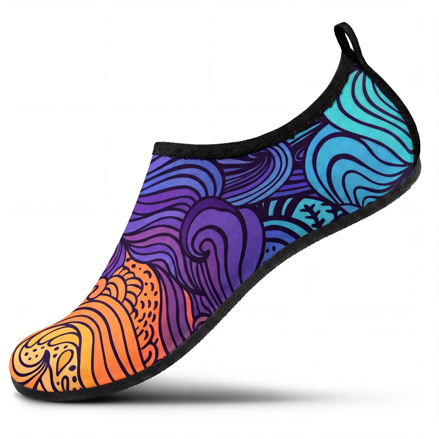 SEEKWAY Water Shoes Barefoot Aqua Socks Quick-Dry Non Slip Shoes for Beach Swim Pool River Boating Surf Women Men Bird SK002(U)