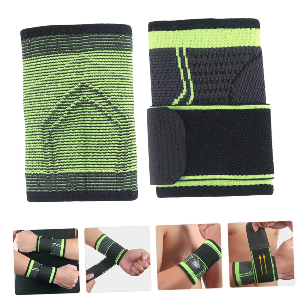 Ipetboom Protective Wrist Wrap for Carpal Tunnel Wrist Support Brace Compression Wrist Band for Workout Gym Outdoor Activities
