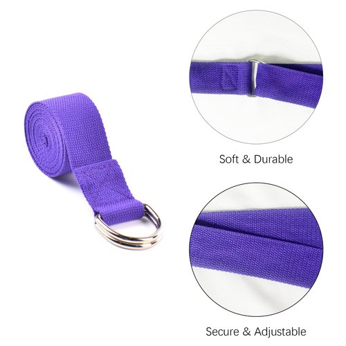 SAMTKA 2 Yoga Blocks Supportive Accessories including 2 Knee Pads, 2 With Strap To Put Less Weight On Wrists, 1 Muscle Massage Roller, 2 Pair of Non-Slip Pilates Socks, 1 GYM Bag, Durable Versatile Yoga Brick Exercise Set of 10