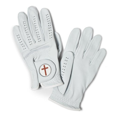 Palmetto Golf & Belts, Brown Cross, AAA Cabretta Leather Golf Glove Extra Large Right Handed Golfer