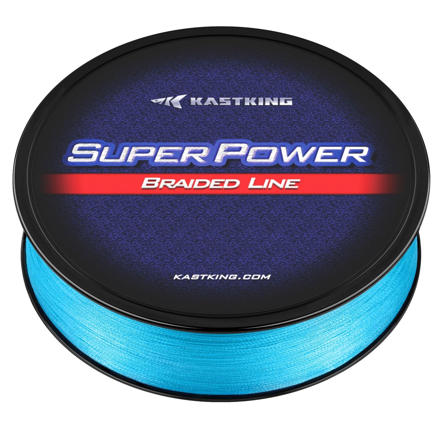 KastKing Superpower Braided Fishing Line, Sky Blue, 65 LB, 150 Yds