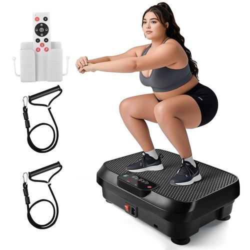 Vibration Plate Exercise Machine for Lymphatic Drainage Weight Loss,Whole Body Workout Vibration Fitness Platform,Mini Shake Plate,Sport Gym Fitness Equipment