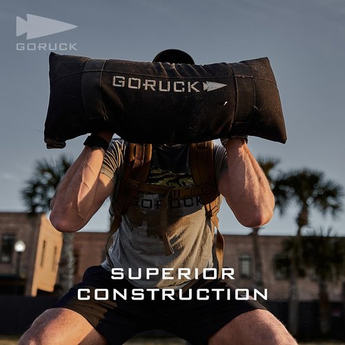 GORUCK 40LB Fitness Simple Sandbag – Strength Training Equipment for Body Workout, Endurance, Weightlifting & Yoga - for Home, Gym, and Outdoor Use