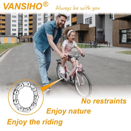 VANSIHO 4pcs Crank Bearing 5/16??Ball Size x 9 Balls - Precision Engineered for BMX, Beach Cruiser, and Stretch Bicycles (B-020B)