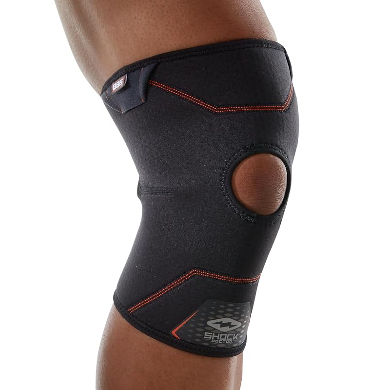 Shock Doctor Open-Patella Knee Sleeve Brace – Large, 1 Unit
