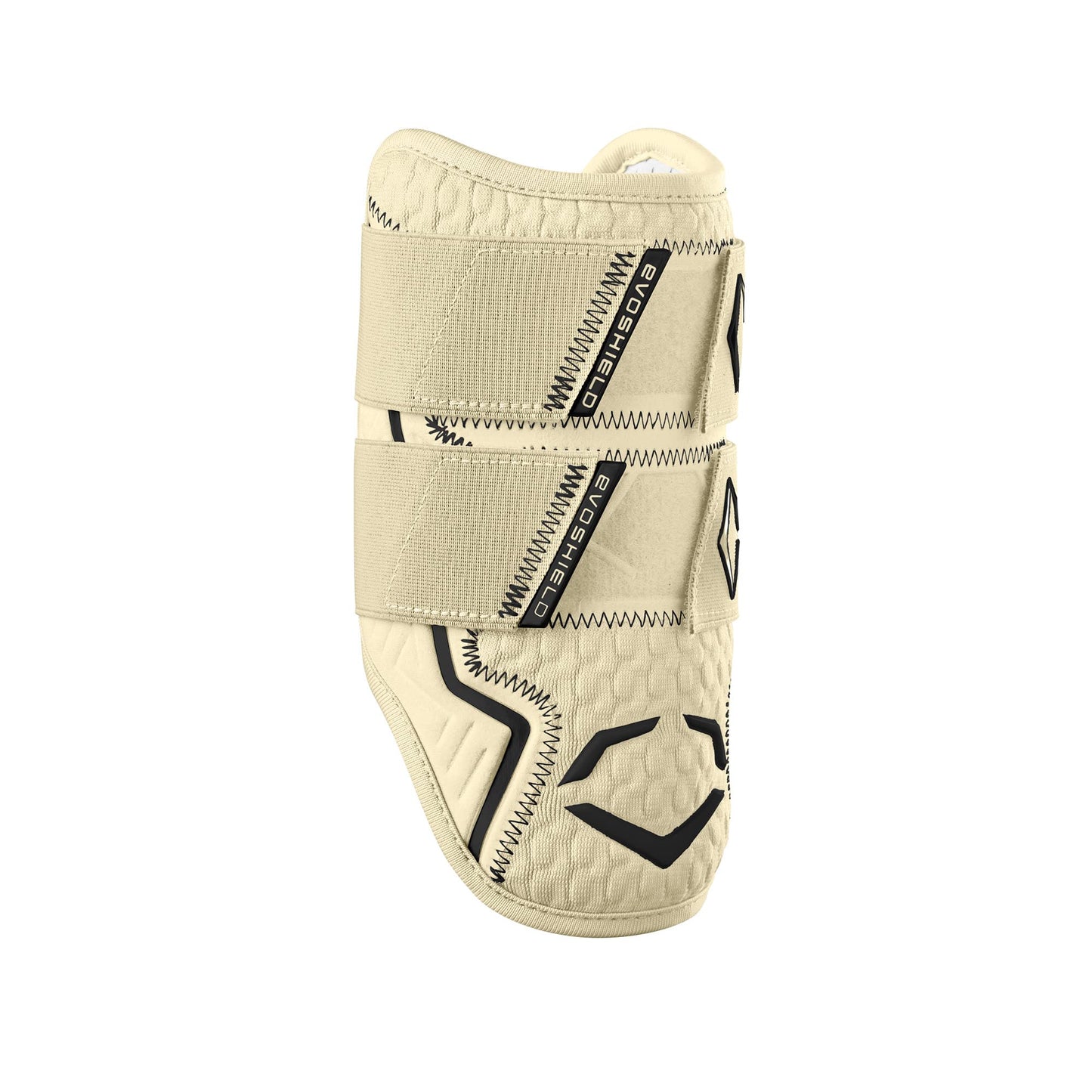 EvoShield Pro-SRZ 2.0 Batter's Double Strap Elbow Guard - Sand, Size Large