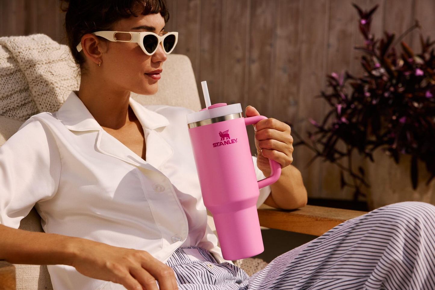 STANLEY Quencher H2.0 Tumbler with Handle and Straw 30 oz | Flowstate 3-Position Lid | Cup Holder Compatible for Travel | Insulated Stainless Steel Cup | BPA-Free | Lilac